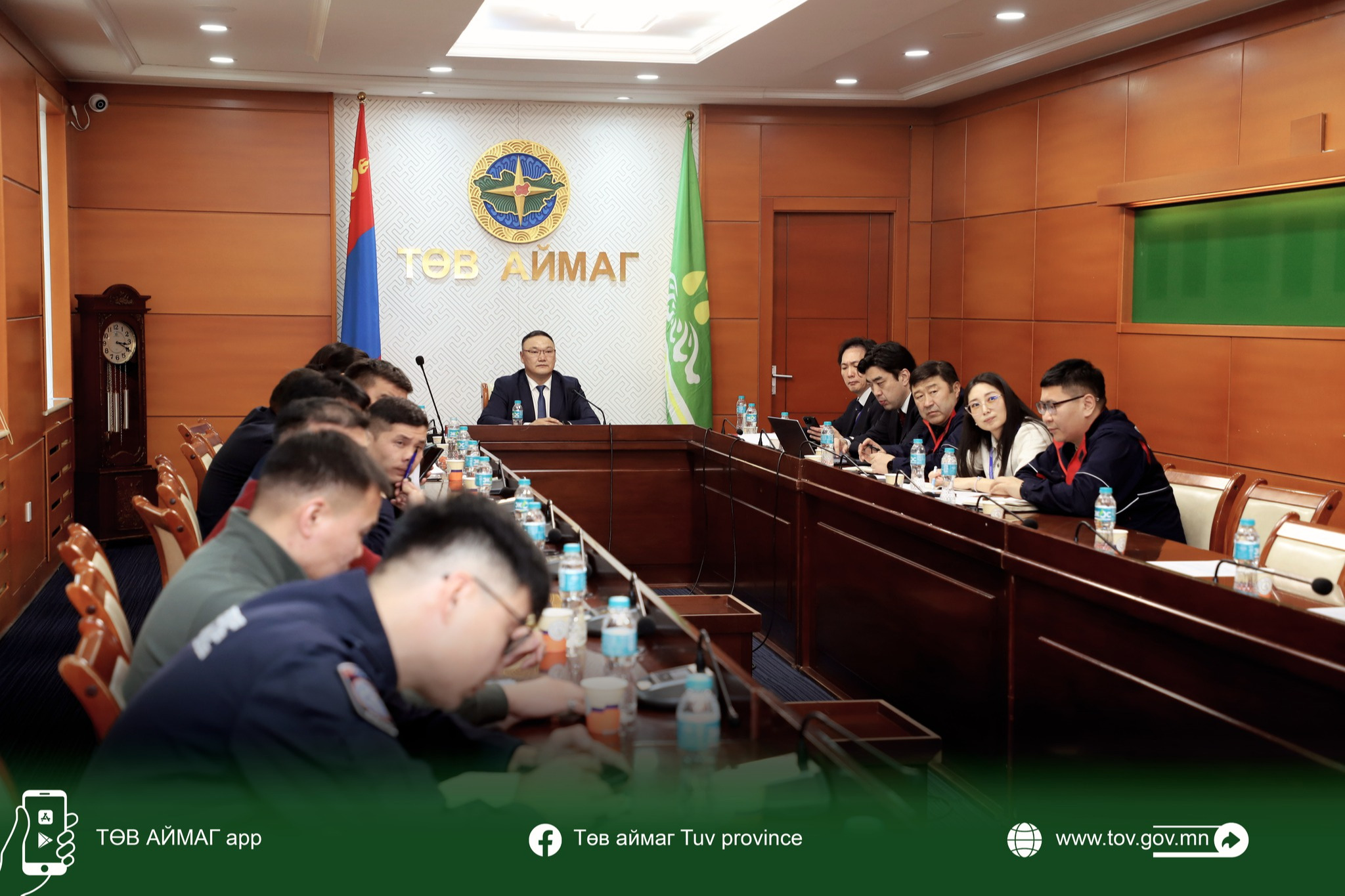 Агаарын хөлөг шувуу, мал амьтантай мөргөлдөх аюулаас сэргийлэх Төв аймаг дахь салбар зөвлөл хуралдав